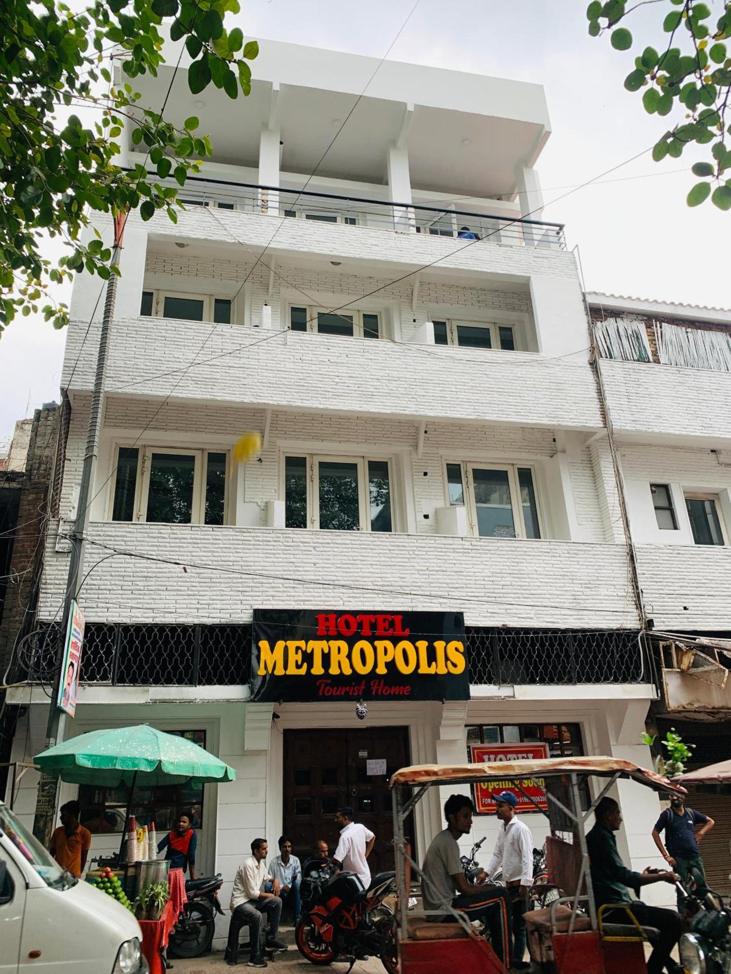 Metropolis Tourist Home Paharganj Nova Deli Exterior foto