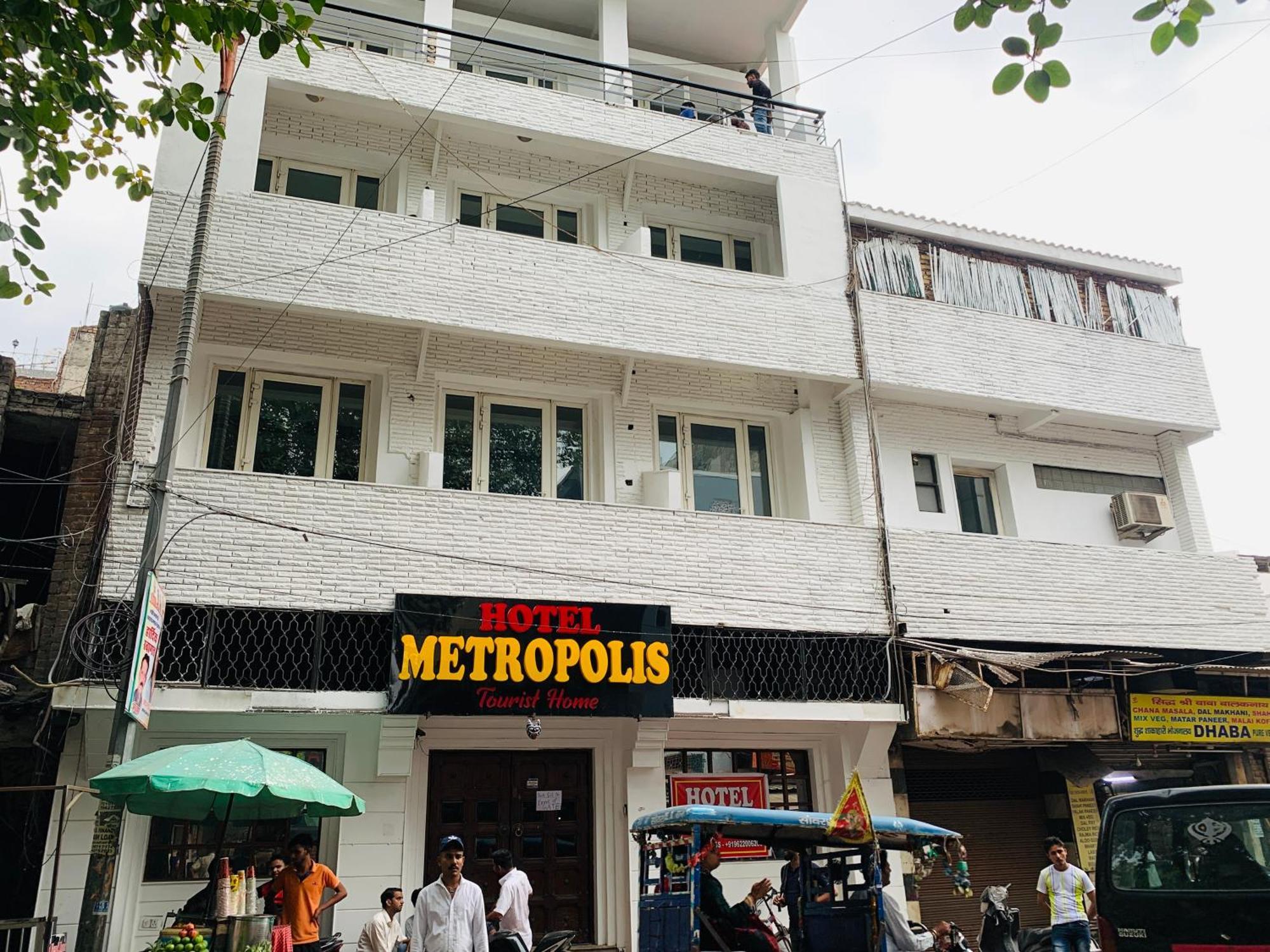 Metropolis Tourist Home Paharganj Nova Deli Exterior foto